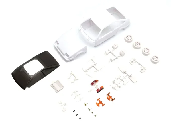 Bodyshell Toyota Trueno AE86 Kyosho Mini-Z + 4WD Rims (White Body) — image 1 of 3
