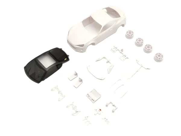 Bodyshell Toyota 86 Kyosho Mini-Z + 4WD Rims (White Body) — image 1 of 3