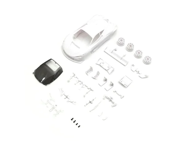 Kyosho Bodyshell McLaren 720S GT3 Mini-Z + 2WD Rims (White Body) — image 1 of 3