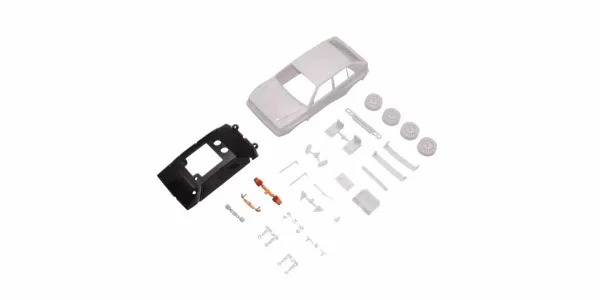 Kyosho Mini-Z Lancia Delta 1992 White Body Set w/4WD Rims — image 3 of 4