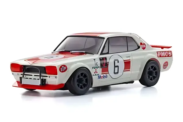 Kyosho Autoscale Mini-Z Skyline 2000GT-R KPCG10 Racing 72 Red No.6 *SP*