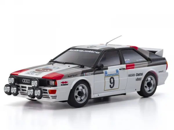 Kyosho Autoscale Mini-Z Audi Quattro G4 Acropolis 1982 No9 (MA020N-L) — image 2 of 3