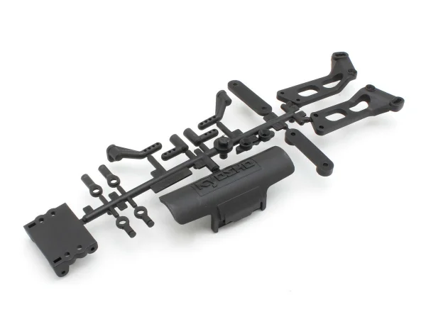 Kyosho Optima Mid Wing Stay & Bumper Set — image 1 of 2