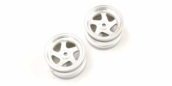 Kyosho Optima Wheel 5 Spokes 1.7 inches Satin Chromed (2)