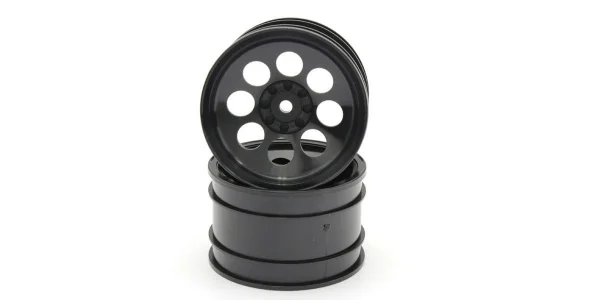 KYOSHO Wheel 8 holes 50mm. (2) Turbo Optima - Black