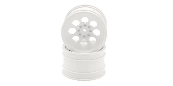 KYOSHO Wheel 8 holes 50mm. (2) Turbo Optima - Whilte