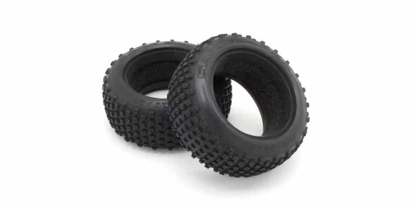 Kyosho Turbo Optima Front Hard Tires 50x83x30mm (2) - Block type — image 1 of 2