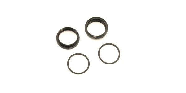 KYOSHO Threaded Shocks dial Turbo Optima (2) - Black
