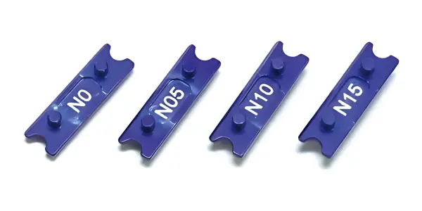 KYOSHO Front Spring Mount R246 Mini-Z MR03-N (0-0.5-1-1.5mm) Aluminium — image 1 of 2
