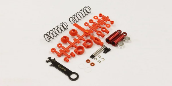 Kyosho Front Shock Set (2) Tomahawk - Red — image 1 of 3