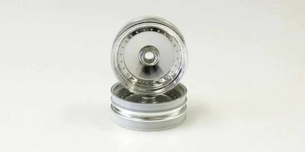Kyosho Scorpion 2014 Shiny Chromed Front Wheel 2.0 inches (2)