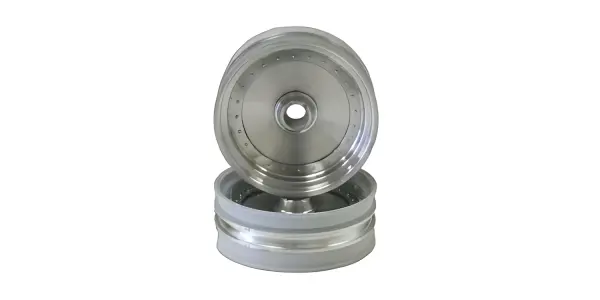 Kyosho Scorpion 2014 Satin Chromed Front Wheel 2.0 inches (2) — image 1 of 3