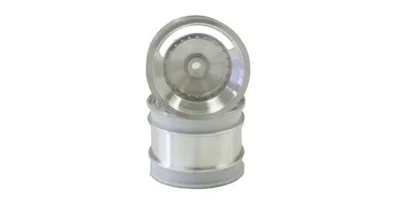 Kyosho Scorpion 2014 Satin Chromed Rear Wheel 1.7 inches (2) — image 1 of 3
