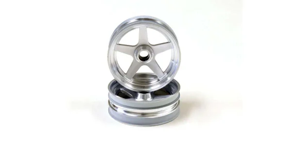 Front Wheel Kyosho Beetle 2014 (2) Chrome Satin