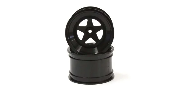 Rear Wheel Kyosho Scorpion 2014 (2) Black 2.2 inches