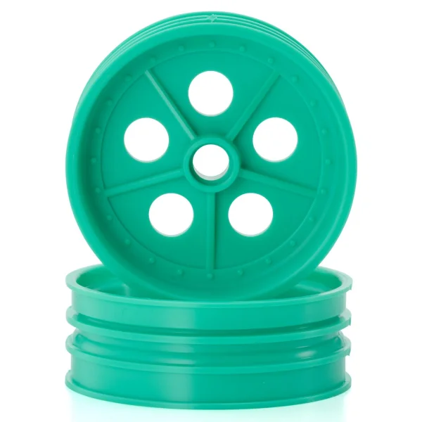Kyosho Tomahawk 85 WC Peppermint Green Front Wheel 2.0 inches (2) — image 1 of 3