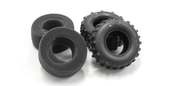 Kyosho Rear Tyres (2) Scorpion 2014 - Medium