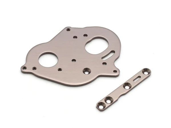 Motor Plate Kyosho Ultima - Gun Metal — image 1 of 3