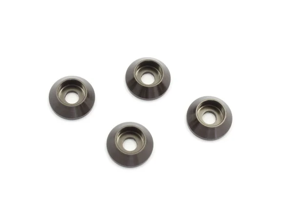 Kyosho 3mm Head Washer Gun Metal (4) — image 1 of 2