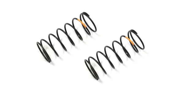 Kyosho Big Bore Shock Springs Super Hard Orange (2) S-Size W5303V — image 1 of 4