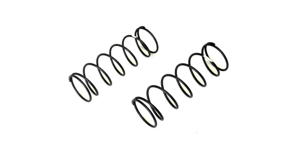 Kyosho Big Bore Shock Springs Soft White (2) M-Size W5304V — image 1 of 4