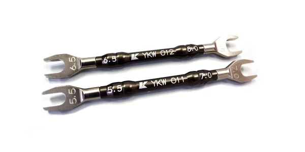 Kyosho Team Kanai Spanner Set - 5.5-7.0mm + 6.5-8.0mm Spanners — image 1 of 3