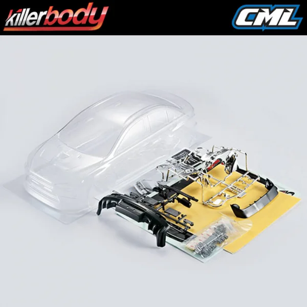 Killer Body Mitsubishi Lancer EVO X Clear Bodyshell - 190mm