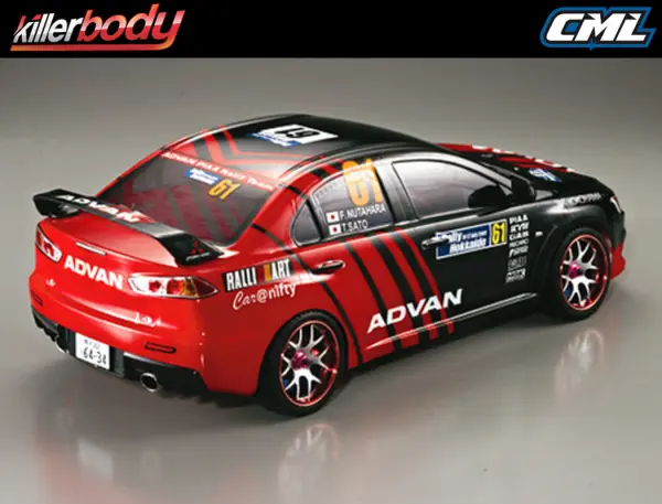 Killer Body Mitsubishi Lancer Evo X Finished Body Racing &mdash; image 3 of 14