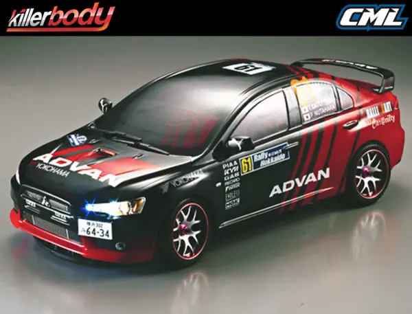 Killer Body Mitsubishi Lancer Evo X Finished Body Racing &mdash; image 2 of 14