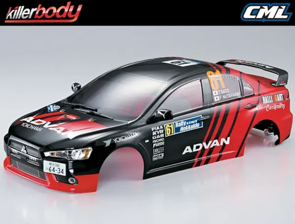 Killer Body Mitsubishi Lancer Evo X Finished Body Racing &mdash; image 6 of 14