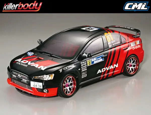 Killer Body Mitsubishi Lancer Evo X Finished Body Racing &mdash; image 4 of 14