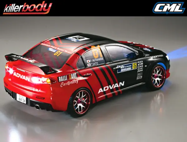 Killer Body Mitsubishi Lancer Evo X Finished Body Racing &mdash; image 14 of 14