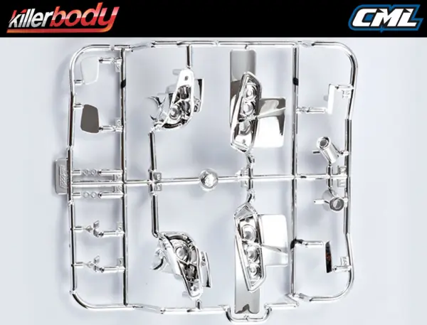 Killer Body Electroplated Light Bucket Set Lancer Evo X — image 4 of 4