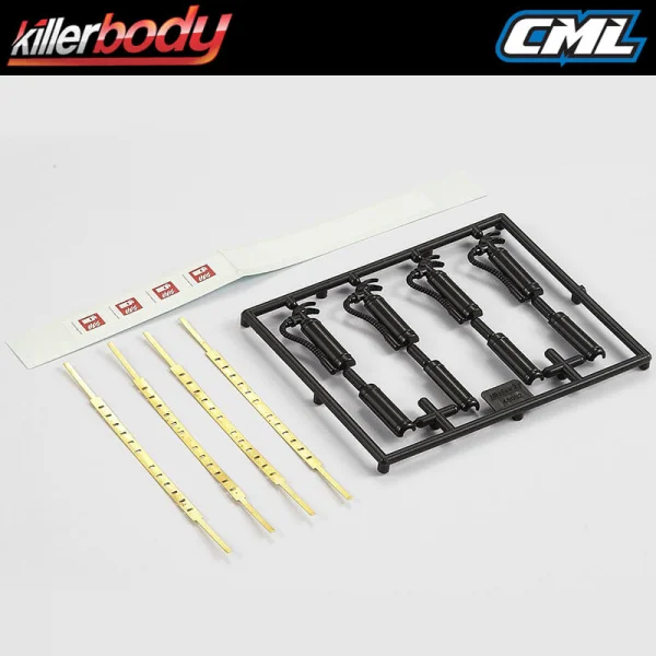 Killer Body Fire Extinguisher Set (4Pc)