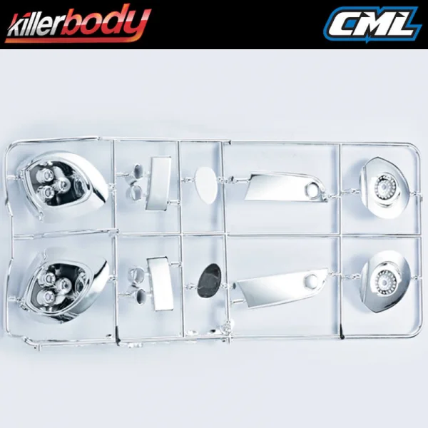 Killer Body Electroplated Light Bucket Set (Alfa Romeo 8C)