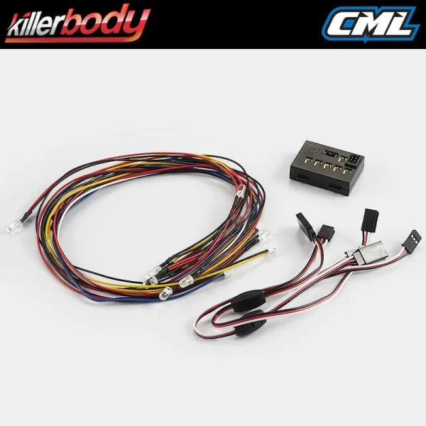 Killer Body LED Light System W/Control Box (10 Leds)