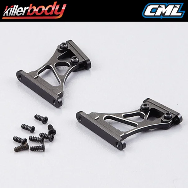 Killer Body Rear Wing Mount - Med 1/7 (CNC Aluminium)