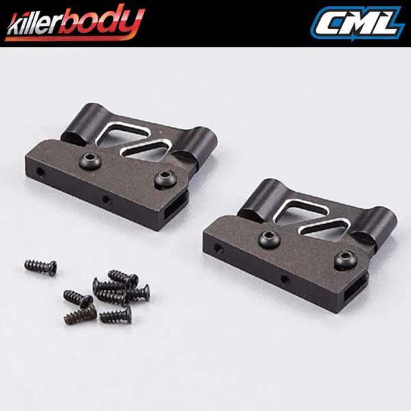 Killer Body Rear Wing Mount 1/7 (CNC Aluminium) ** CLEARANCE **