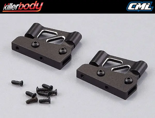 Killer Body Rear Wing Mount 1/7 (CNC Aluminium) — image 4 of 4