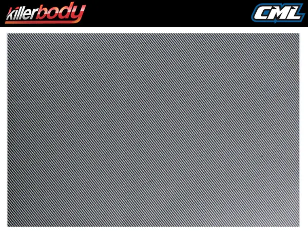 Killer Body Decal Sheet - Carbon Fibre Type B - 300 x 195mm &mdash; image 3 of 3