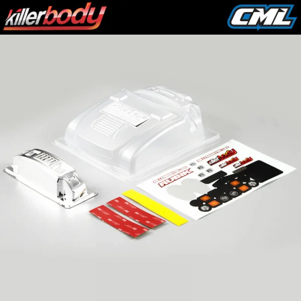 Killer Body Modified Hood + Fro NT Fender/Bumper Set 1:10 Mt — image 4 of 4