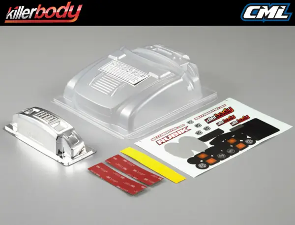 Killer Body Modified Hood + Fro NT Fender/Bumper Set 1:10 MT — image 5 of 6