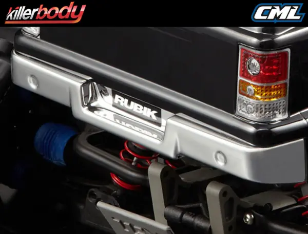 Killer Body Chromed Rear Bumper 1:10 Electric Monster Truck — image 6 of 6