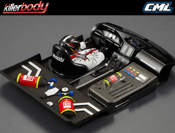 Killer Body Clear Cockpit Set 1:10 Truck — image 4 of 13