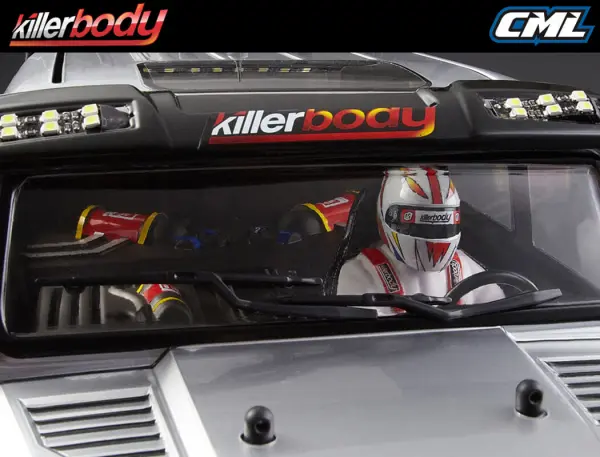 Killer Body Clear Cockpit Set 1:10 Truck — image 3 of 13