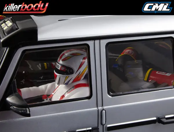 Killer Body Clear Cockpit Set 1:10 Truck — image 2 of 13