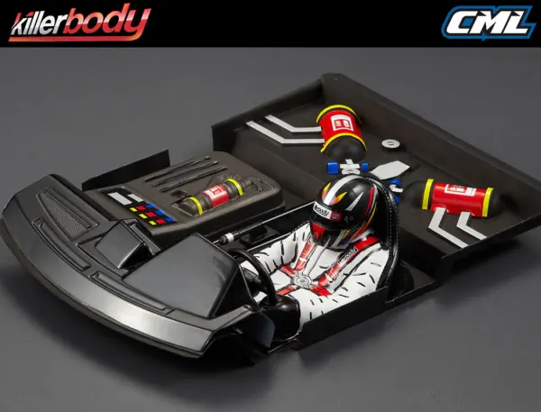 Killer Body Clear Cockpit Set 1:10 Truck — image 5 of 13