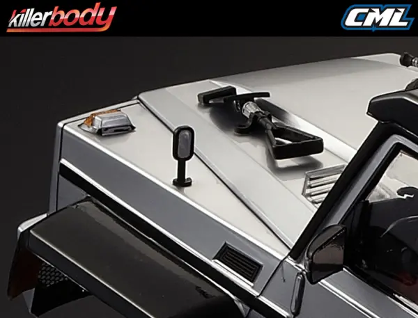Killer Body Wing Mirror Type G Set 1:10 Truck — image 6 of 6
