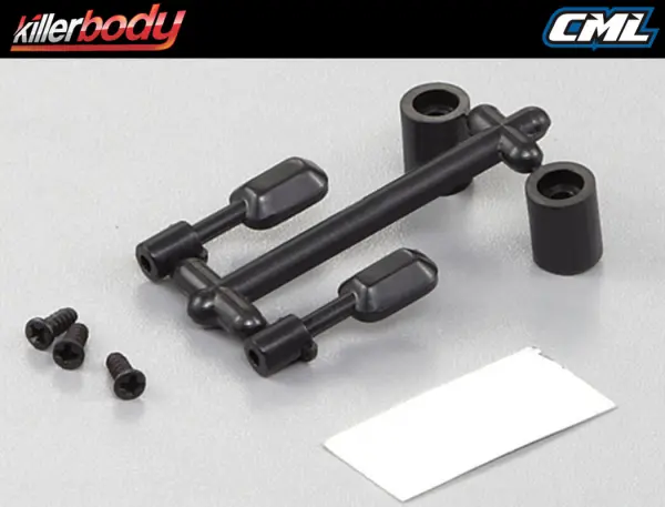Killer Body Wing Mirror Type G Set 1:10 Truck — image 5 of 6