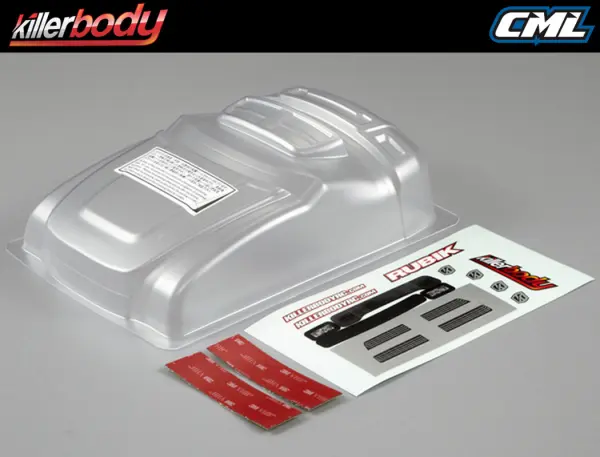 Killer Body Modified Hood + Fro NT Fender Set 1:10 Electric MT — image 5 of 6